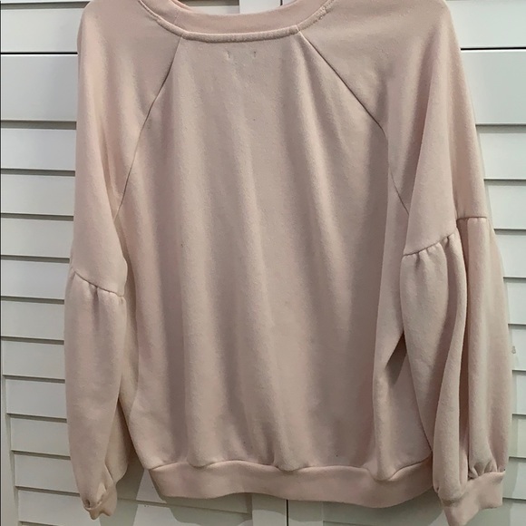 Aerie blush pink sweater long sleeves - Picture 2 of 4
